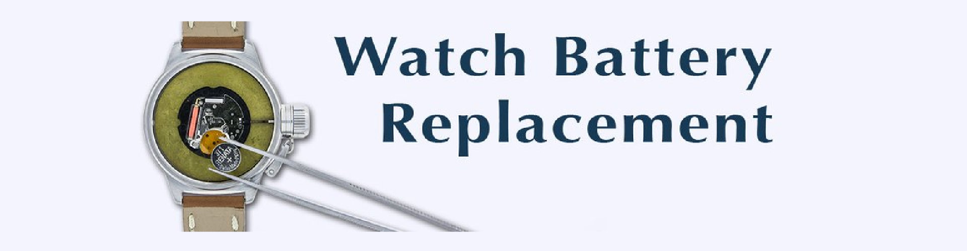 watch battery replacement